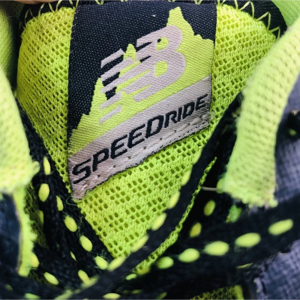 New Balance 690 v2 Speed Ride Mens Sz 10.5 Trail Running Shoes Lace Green Neon